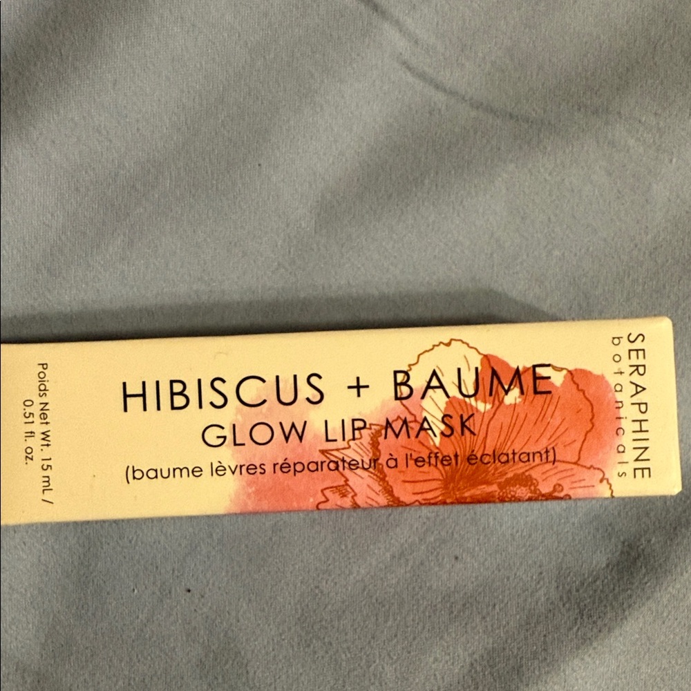Seraphine Pink Hibiscus Glow Lip Mask NEW